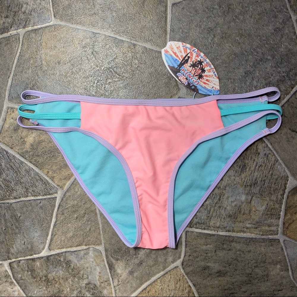 Bingo Surf Classic Side String Bikini Bottom